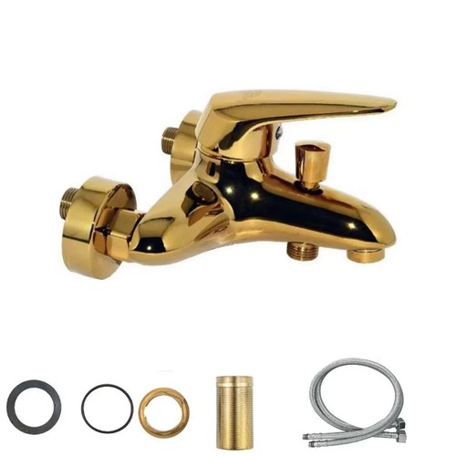 Rubinetto miscelatore dorato - miscelatore,