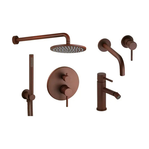 Kit miscelatori lavabo - , muro