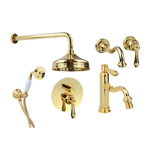 Set bagno con miscelatore
