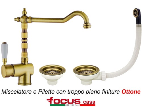 Kit ottone miscelatore - ottone,