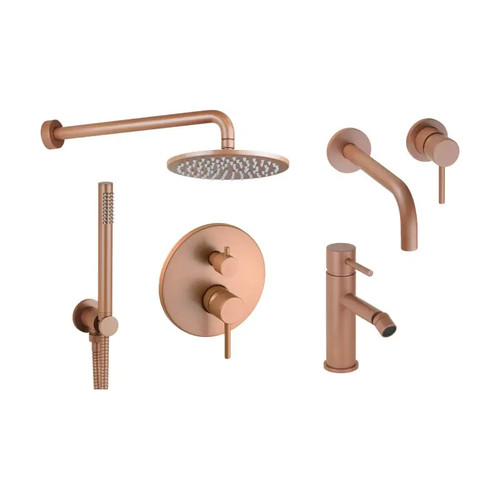 Kit miscelatori lavabo - , muro