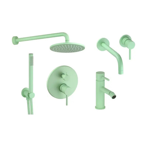 Kit miscelatori lavabo muro - miscelatori, a